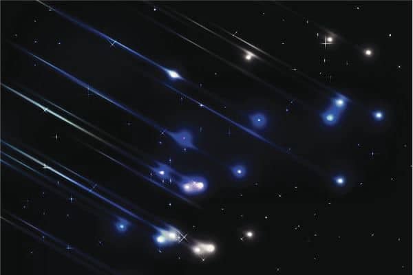 梦见很多流星