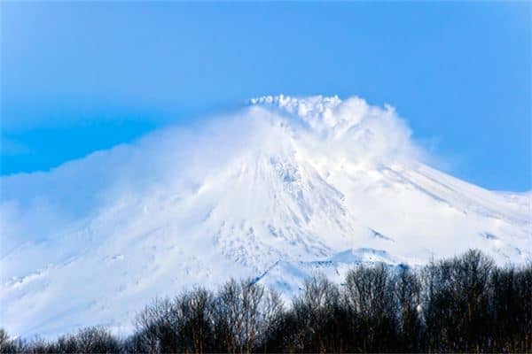 梦见死火山