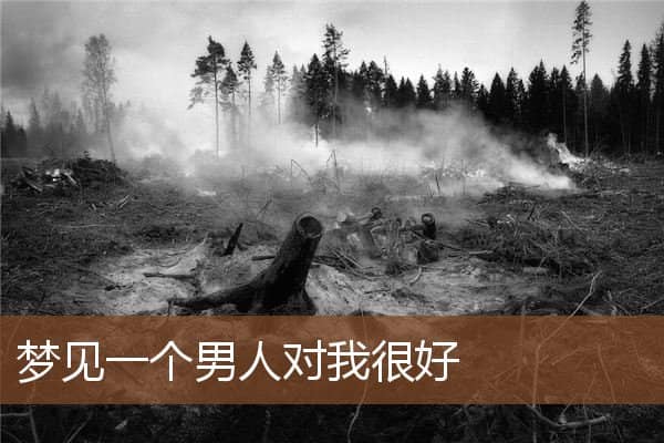 梦见一个男人对我很好