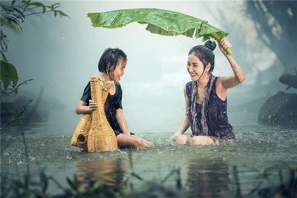 躲雨