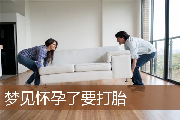 怀孕了要打胎