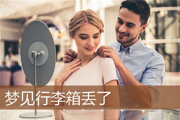 行李箱丢了