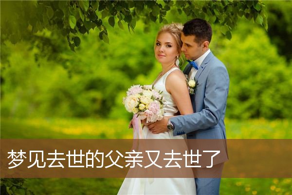 去世的父亲又去世了