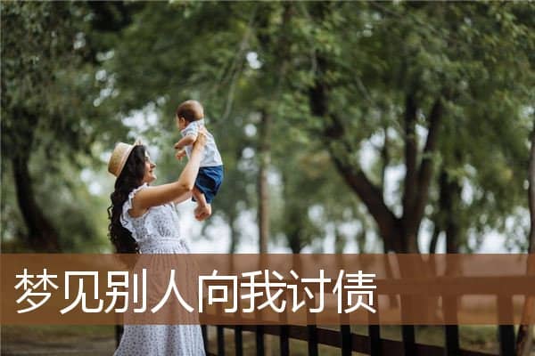 梦见别人向我讨债是什么意思