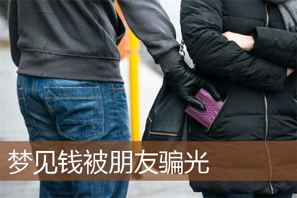 钱被朋友骗光