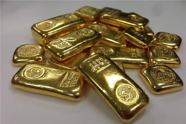 梦见金块